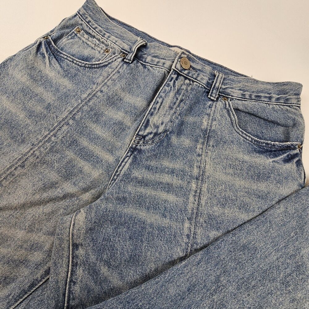 PacSun Baggy Jeans Mens 31x32 Light Wash Blue Denim Y2K Skater Wide Leg